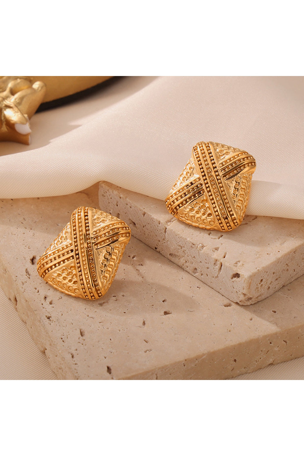 Titanium Steel Geometric Shape Earrings - Earrings - FITGGINS