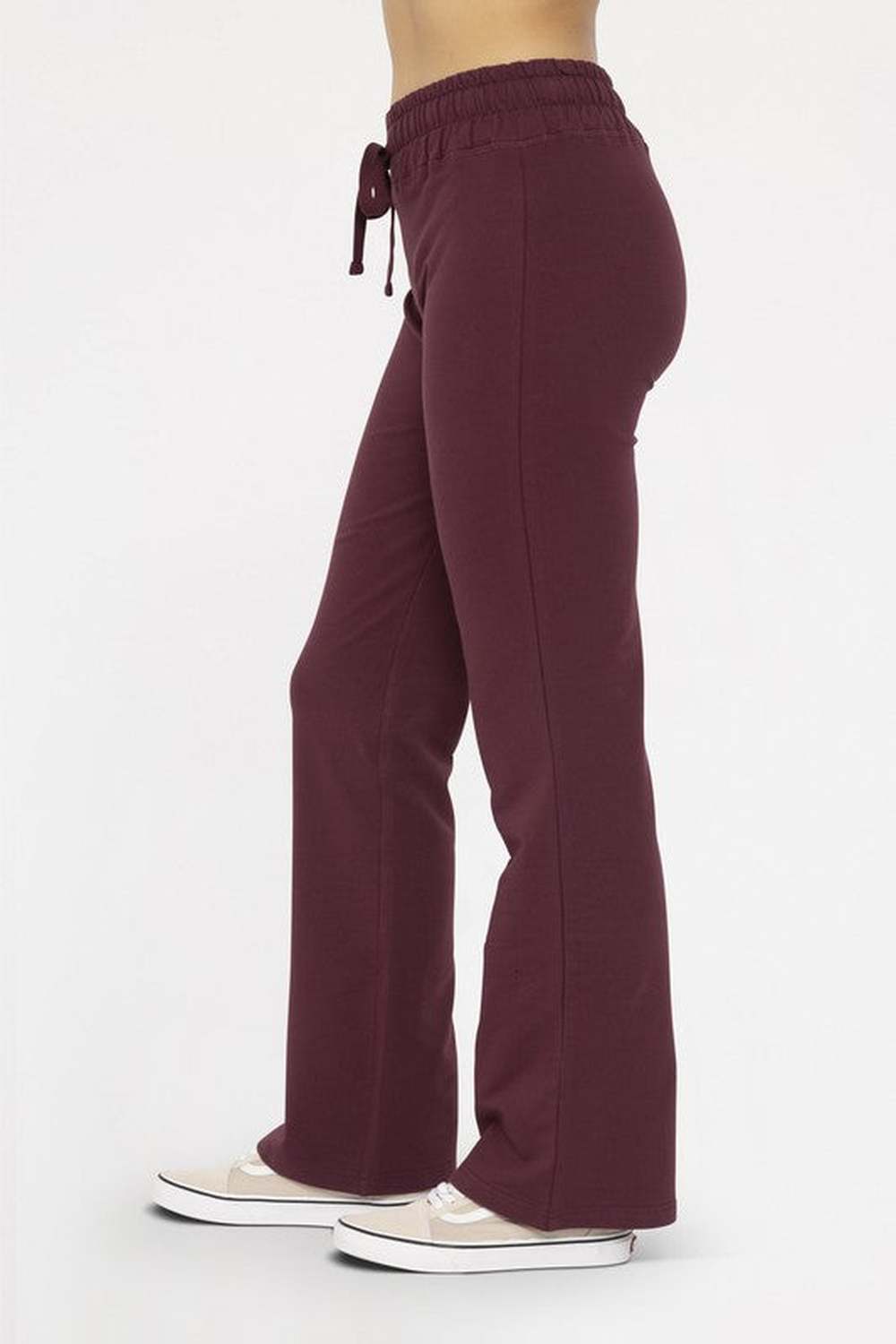 Mono B Drawstring Flared Pants - Pants - FITGGINS