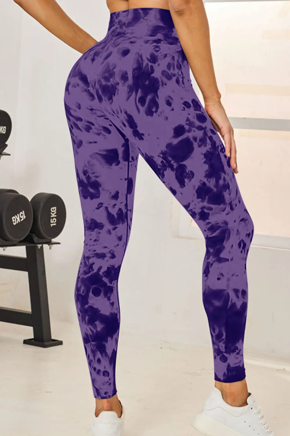 Tie-Dye High Waist Active Leggings Fitggins