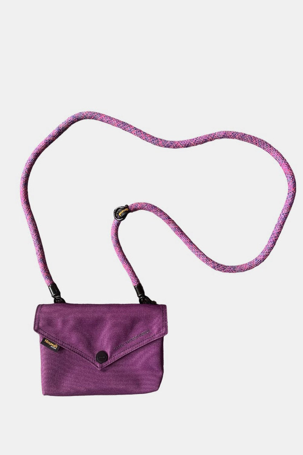 Himawari Solid Color Envelope Shape Crossbody Bag with Removable Strap - Handbag - FITGGINS