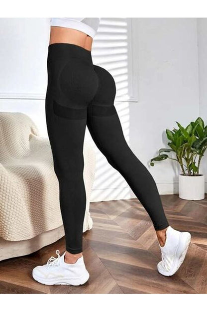 High Waist Active Pants - Leggings - FITGGINS