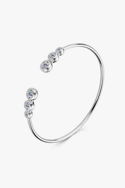 1.8 Carat Moissanite 925 Sterling Silver Bracelet - Bracelets - FITGGINS