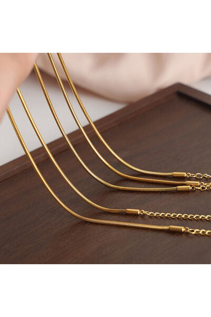 18K Gold-Plated Minimalist Bracelet - Bracelets - FITGGINS