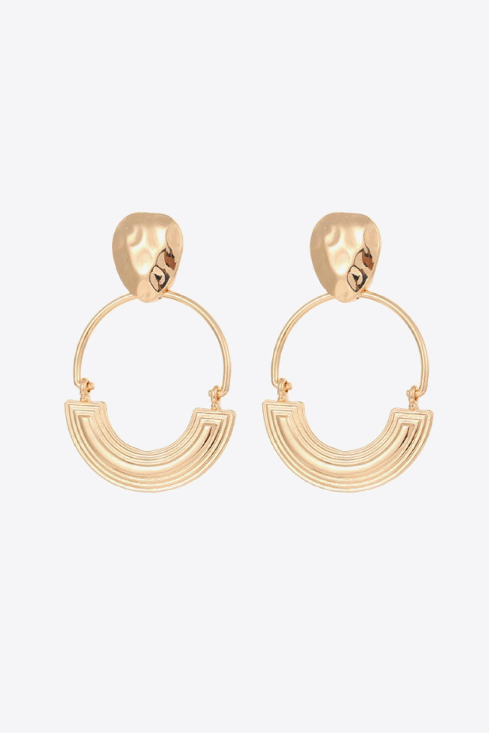 18K Gold-Plated Drop Earrings - Earrings - FITGGINS