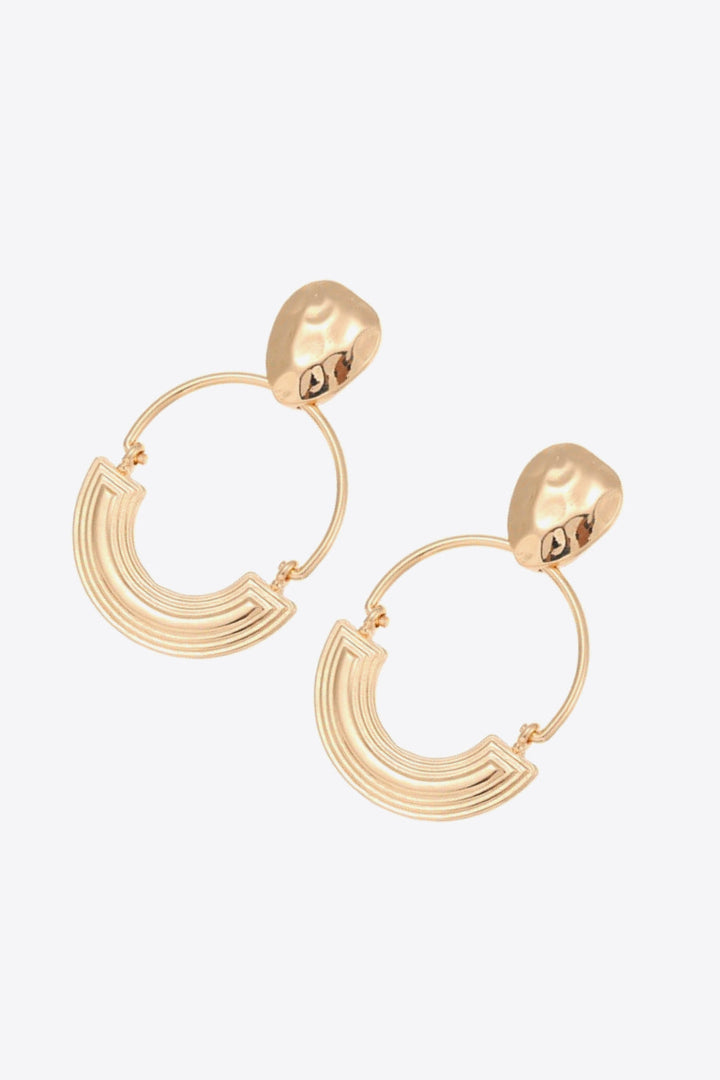 18K Gold-Plated Drop Earrings - Earrings - FITGGINS