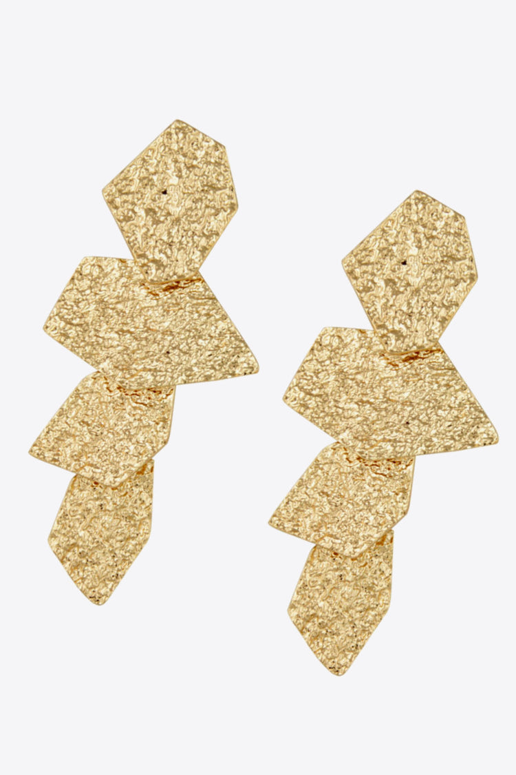 18K Gold-Plated Irregular Earrings