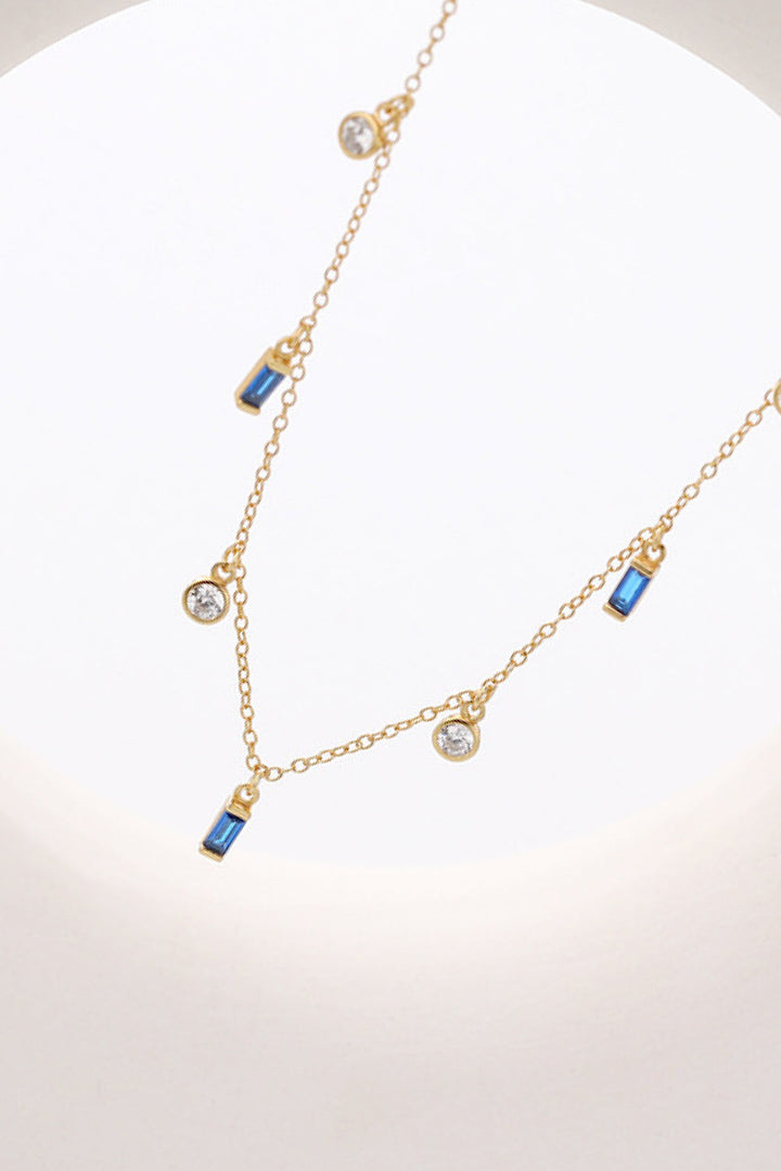 18K Gold Plated Multi-Charm Chain Necklace - Necklaces - FITGGINS
