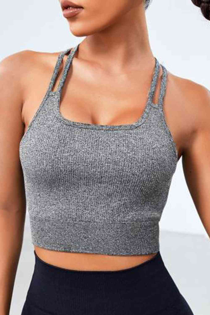 Open Back Sports Tank - Crop Tops & Tank Tops - FITGGINS