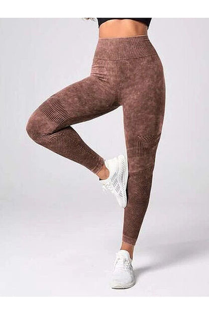 High Waist Active Pants - Leggings - FITGGINS