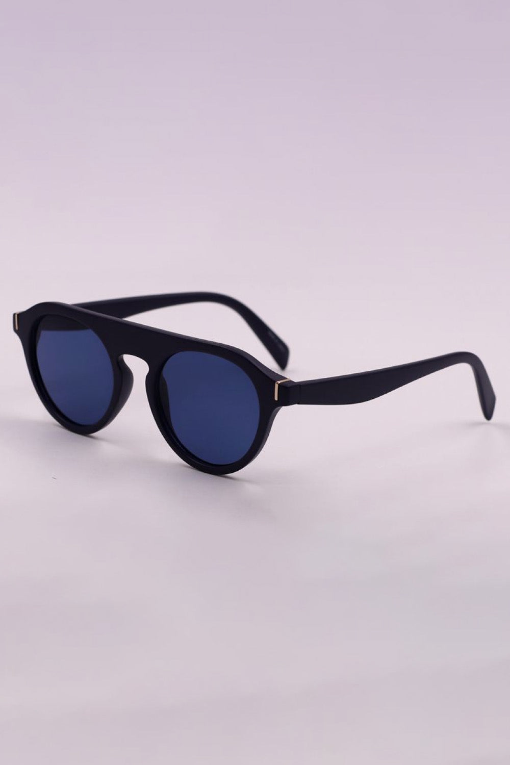 3-Piece Round Polycarbonate Full Rim Sunglasses - Sunglasses - FITGGINS