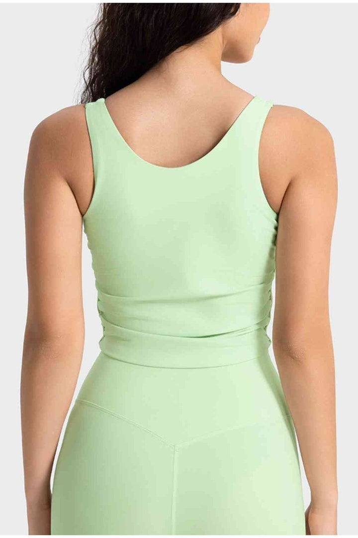 Cropped Sport Tank - Crop Tops & Tank Tops - FITGGINS