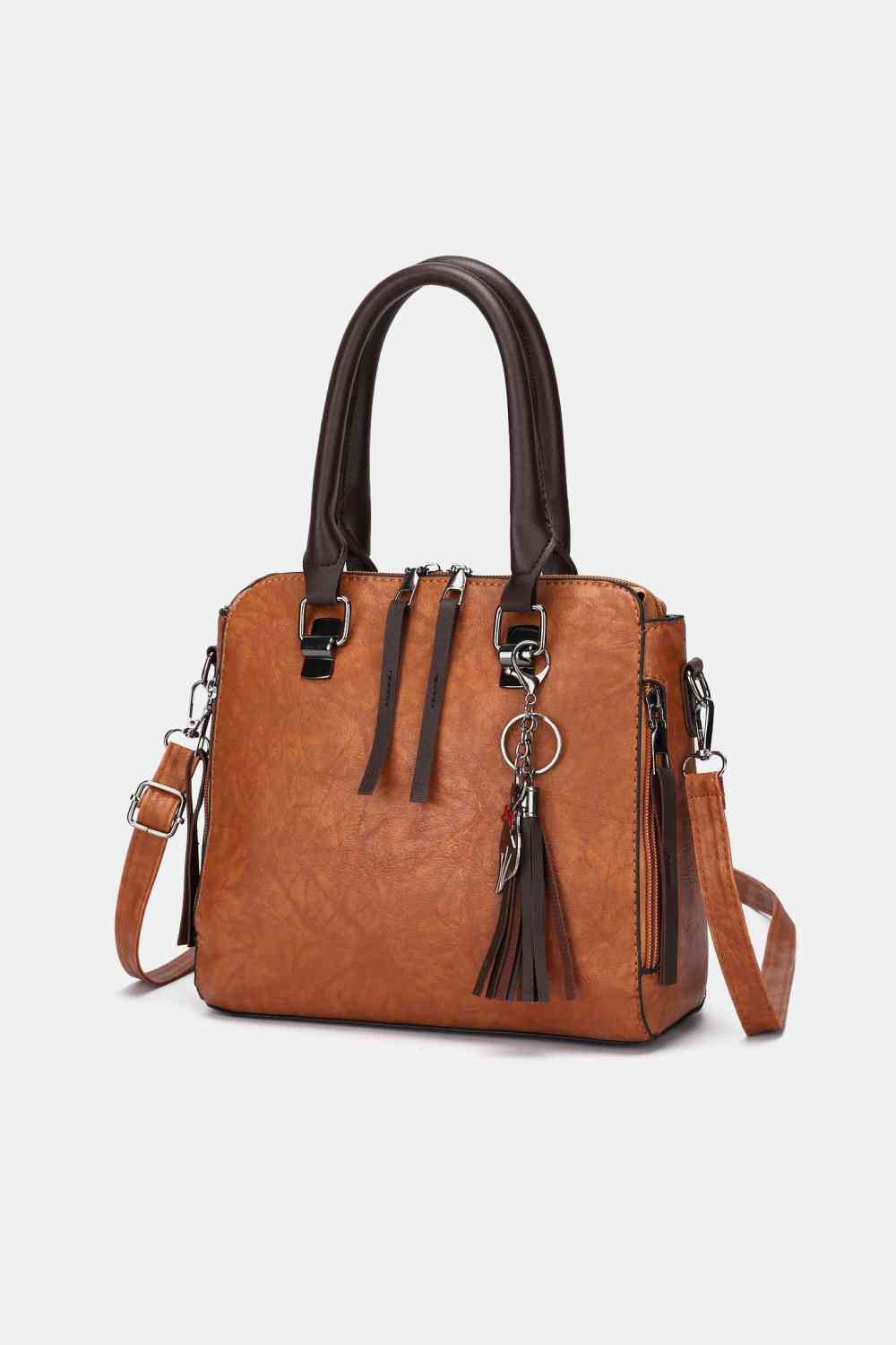 4-Piece PU Leather Bag Set - Handbag - FITGGINS