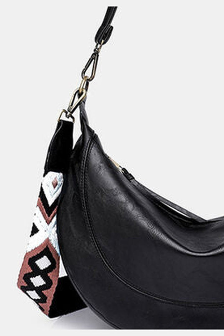 PU Leather Crossbody Bag - Handbag - FITGGINS