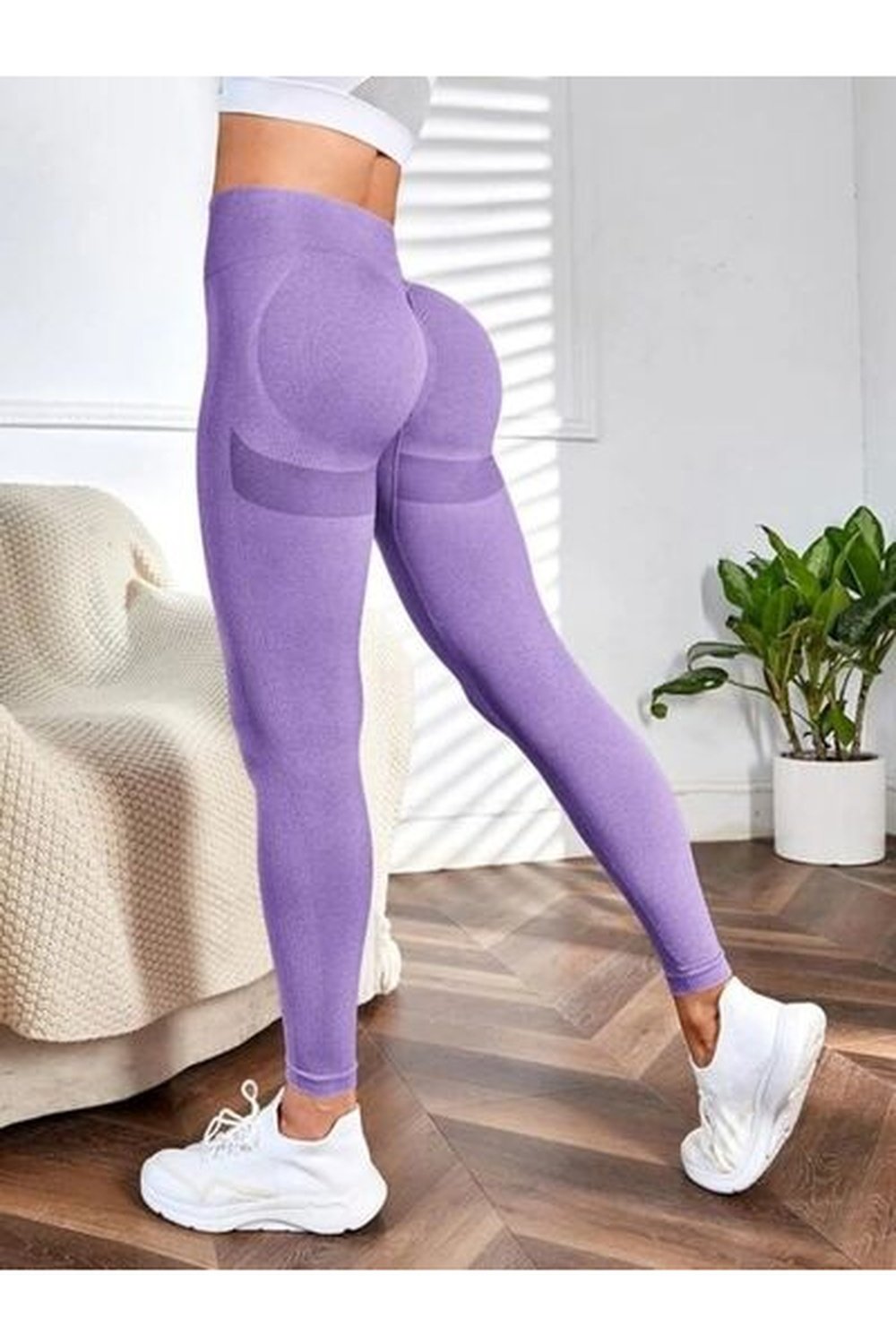 High Waist Active Pants - Leggings - FITGGINS