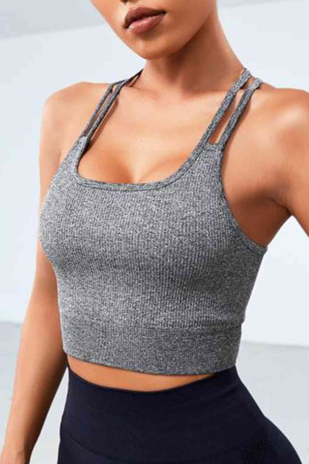 Open Back Sports Tank - Crop Tops & Tank Tops - FITGGINS