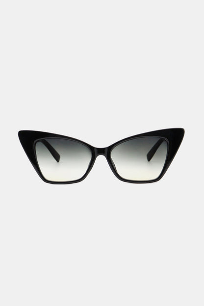 Acetate Lens Cat Eye Sunglasses - Sunglasses - FITGGINS