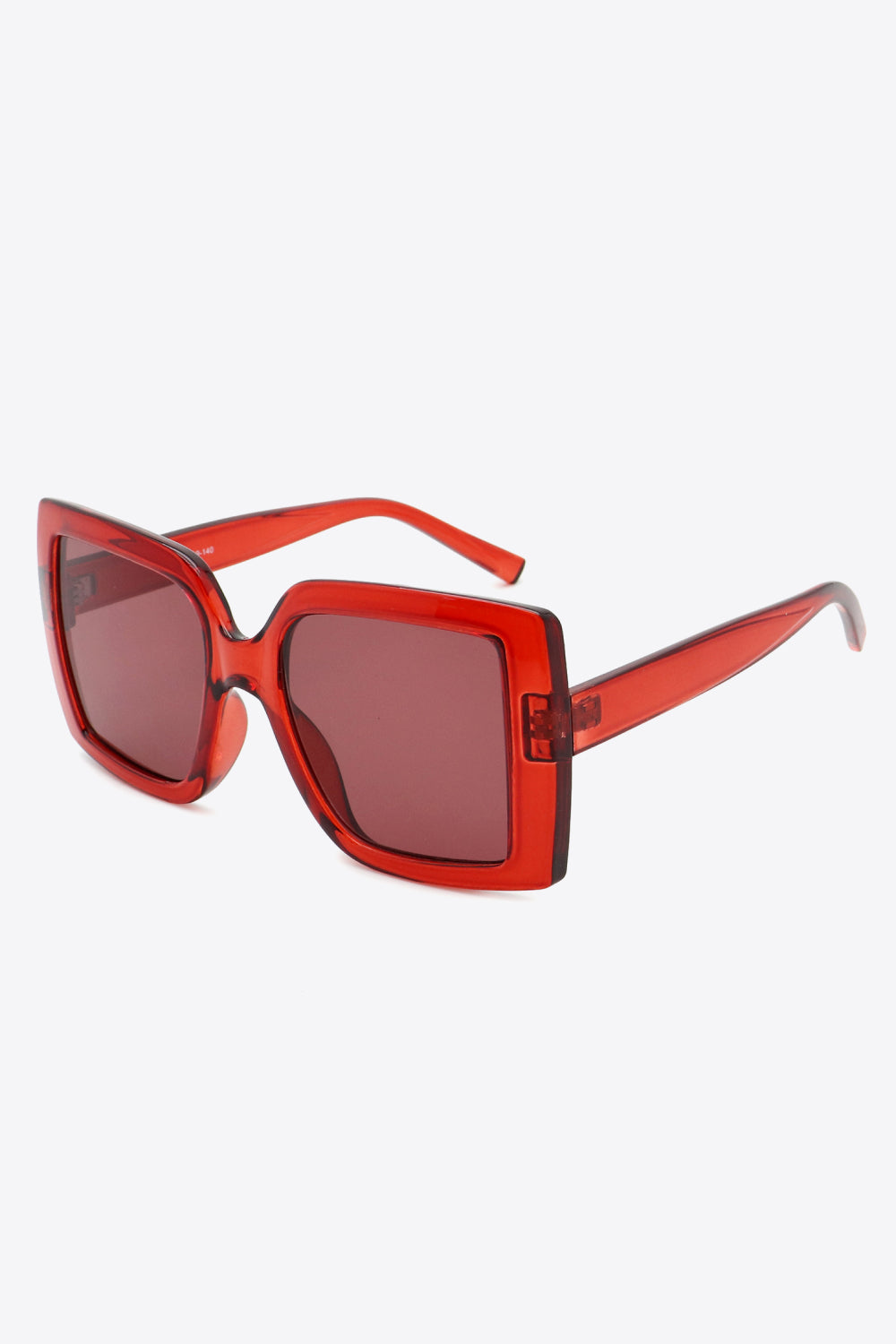 Acetate Lens Square Sunglasses - Sunglasses - FITGGINS