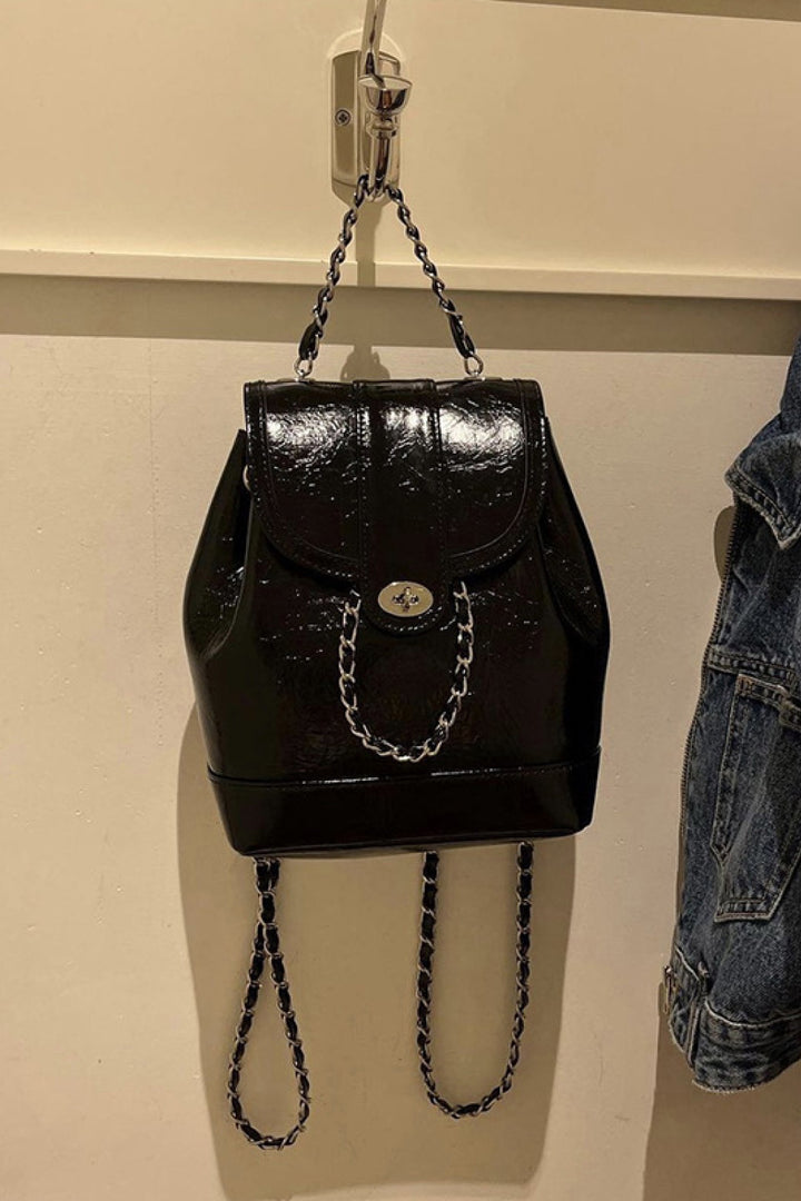 Adored PU Leather Backpack - Handbag - FITGGINS