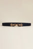 Alloy Buckle Elastic Belt