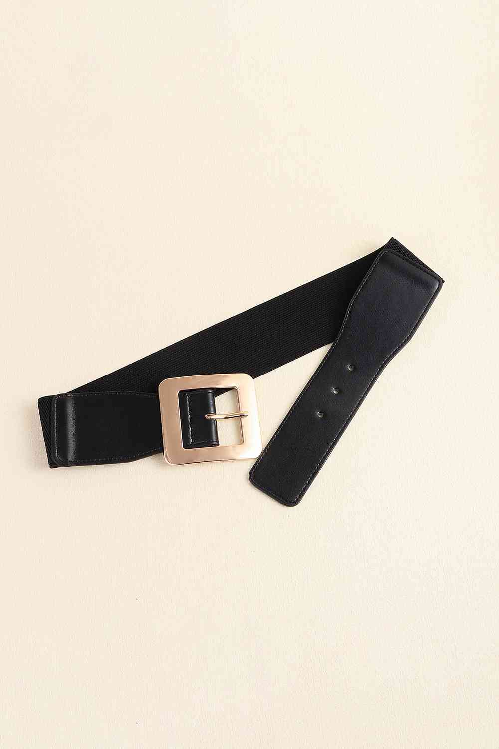 Alloy Buckle PU Leather Belt - Belt - FITGGINS