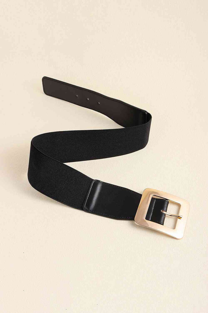Alloy Buckle PU Leather Belt - Belt - FITGGINS