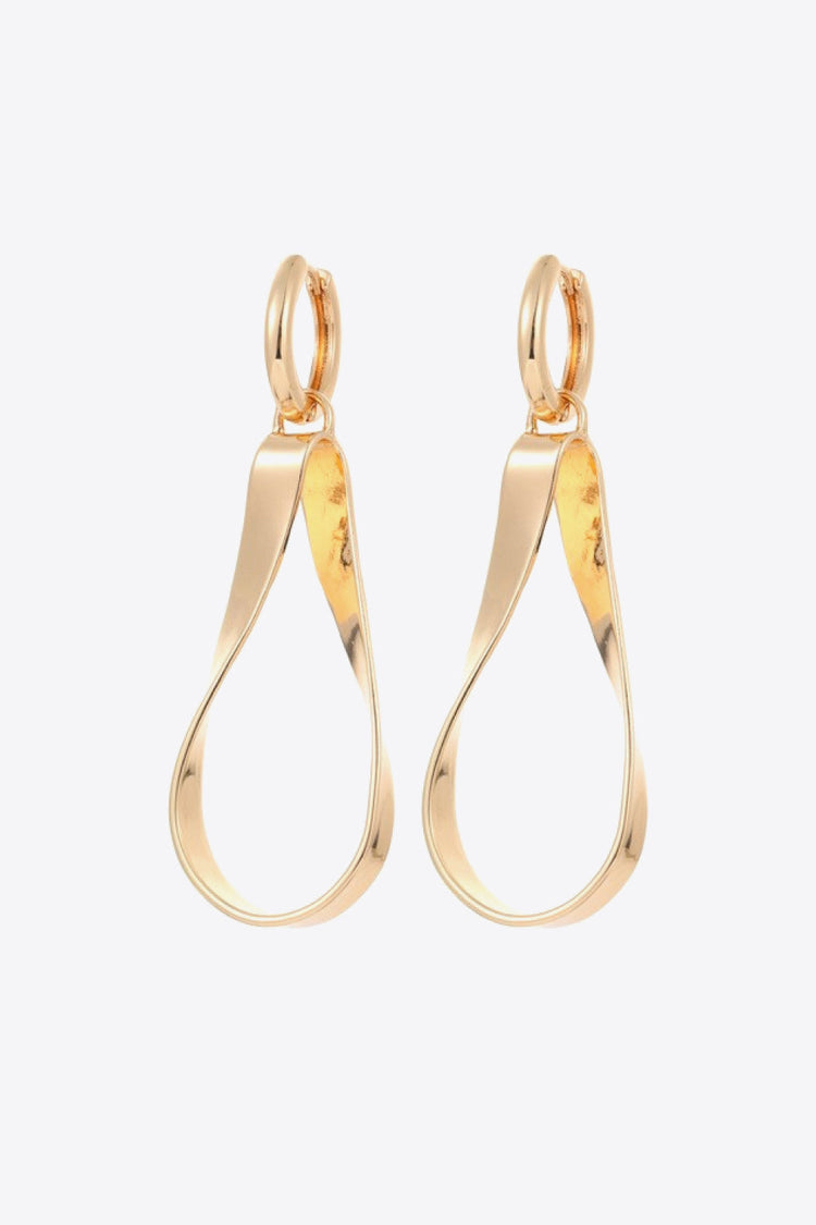 Alloy 18K Gold-Plated Earrings - Earrings - FITGGINS