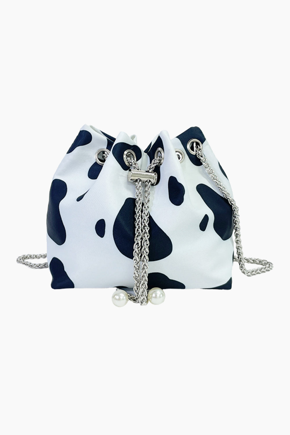 Animal Print Nylon Bucket Bag - Handbag - FITGGINS