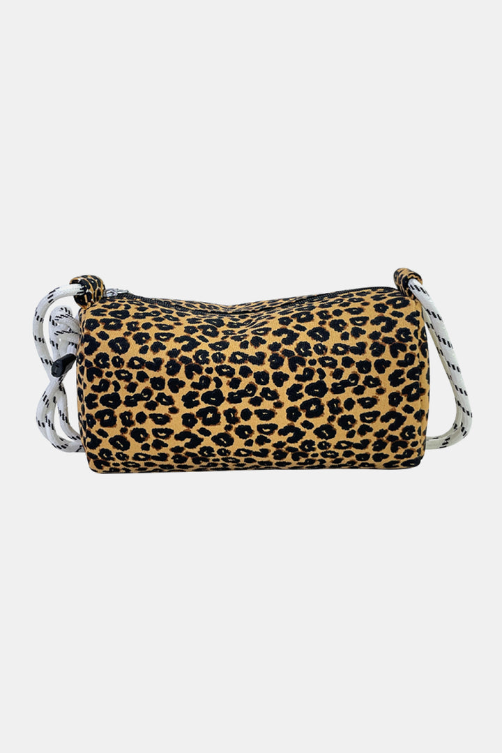 Animal Print Nylon Handbag - Handbag - FITGGINS
