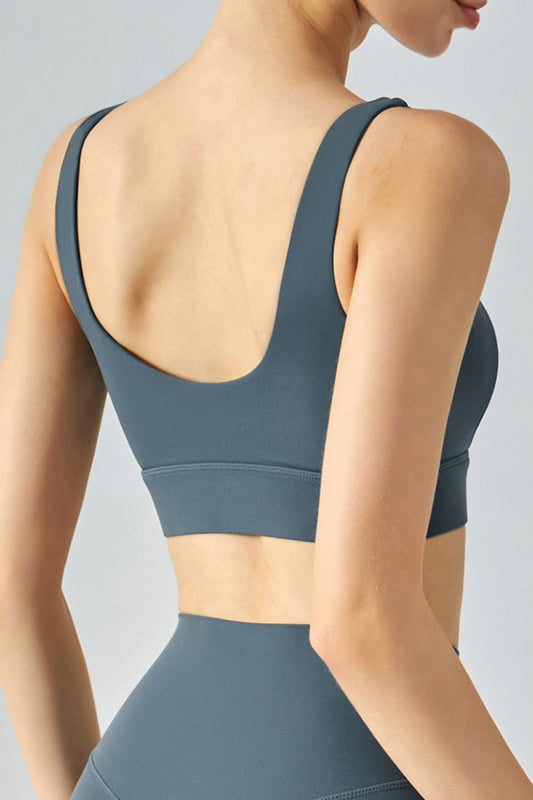 Breathable Zip-Up Sports Bra - Sports Bras - FITGGINS
