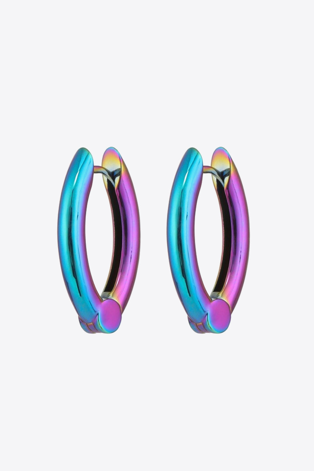 Bring It Home Multicolored Huggie Earrings - Earrings - FITGGINS