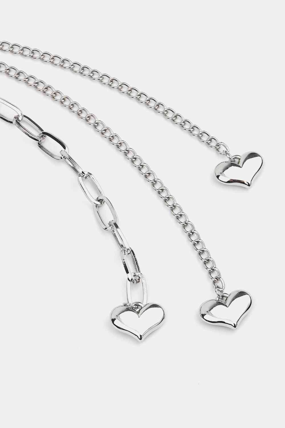 CCB Bead Heart Charm Belt - Belt - FITGGINS