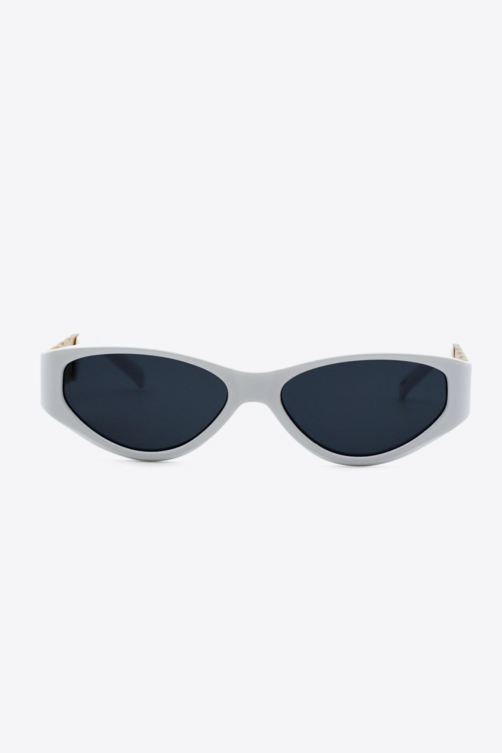 Chain Detail Temple Cat Eye Sunglasses - Sunglasses - FITGGINS