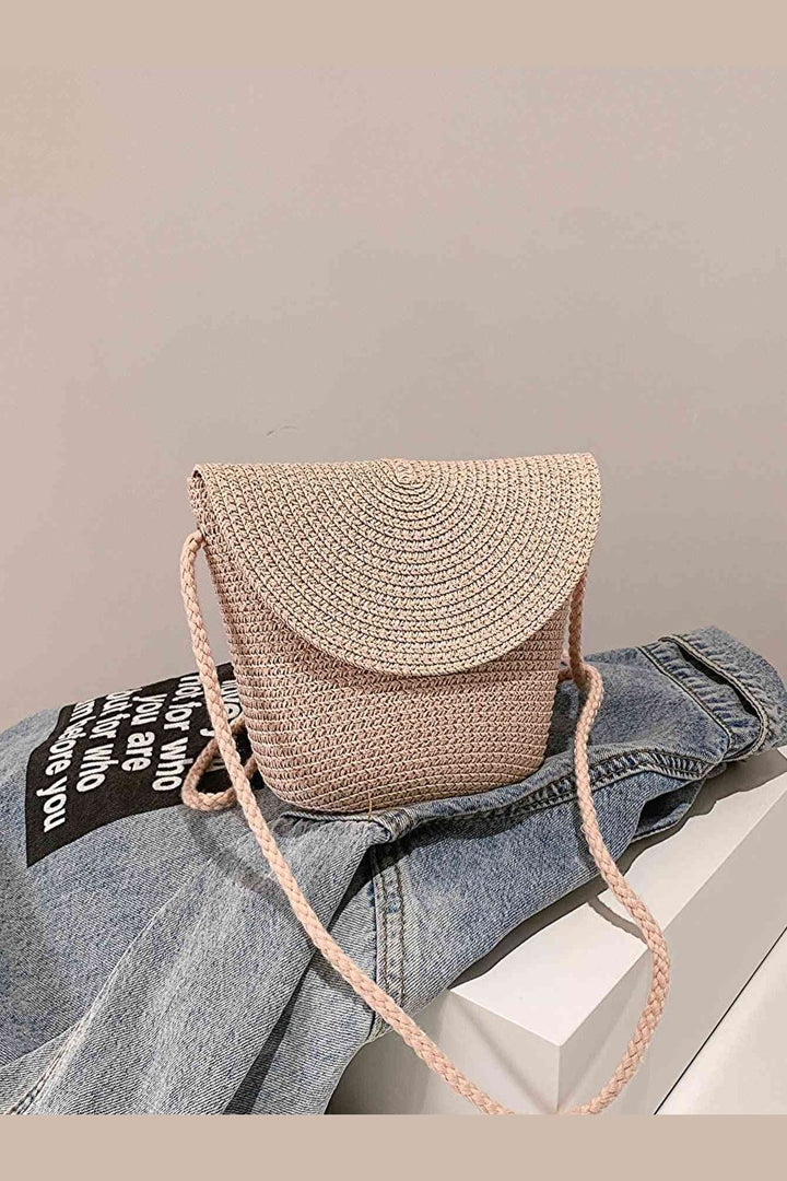 Crochet Shoulder Bag - Handbag - FITGGINS