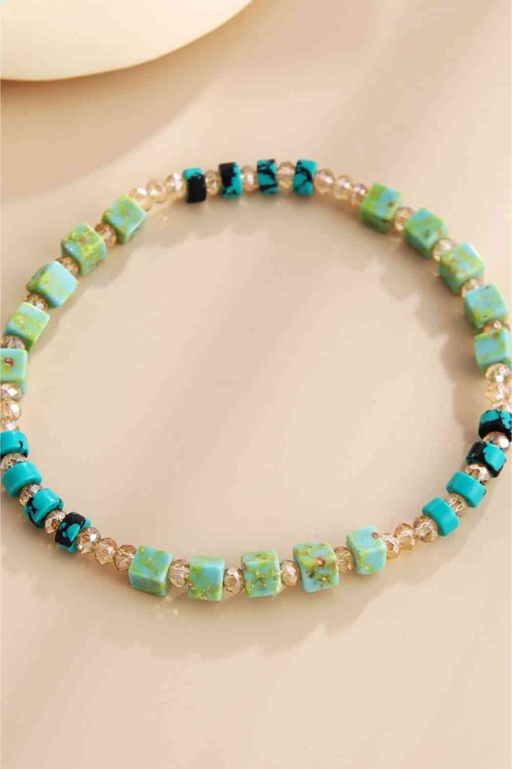 Crystal & Natural Stone Bracelet - Bracelets - FITGGINS