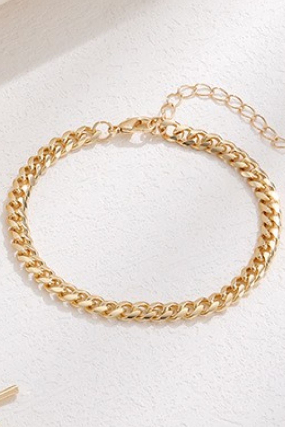 Curb Chain Copper Bracelet - Bracelets - FITGGINS