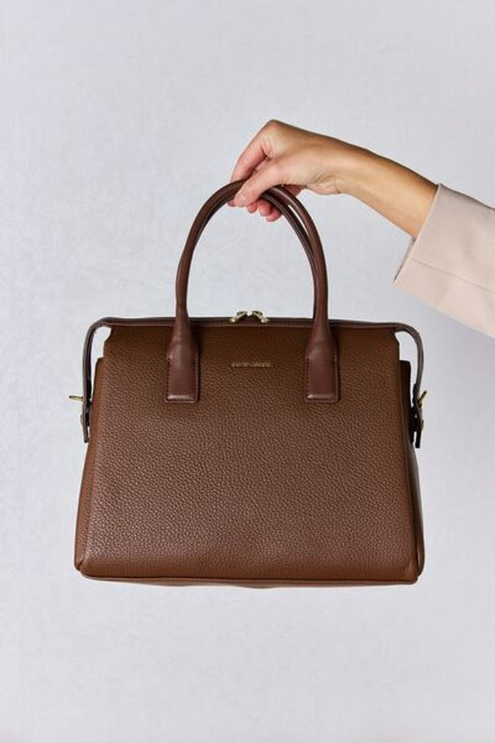 David Jones Medium PU Leather Handbag - Handbag - FITGGINS