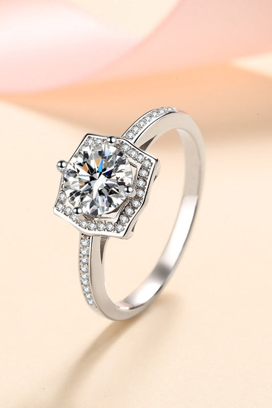 Embrace The Joy 1 Carat Moissanite Ring - Rings - FITGGINS