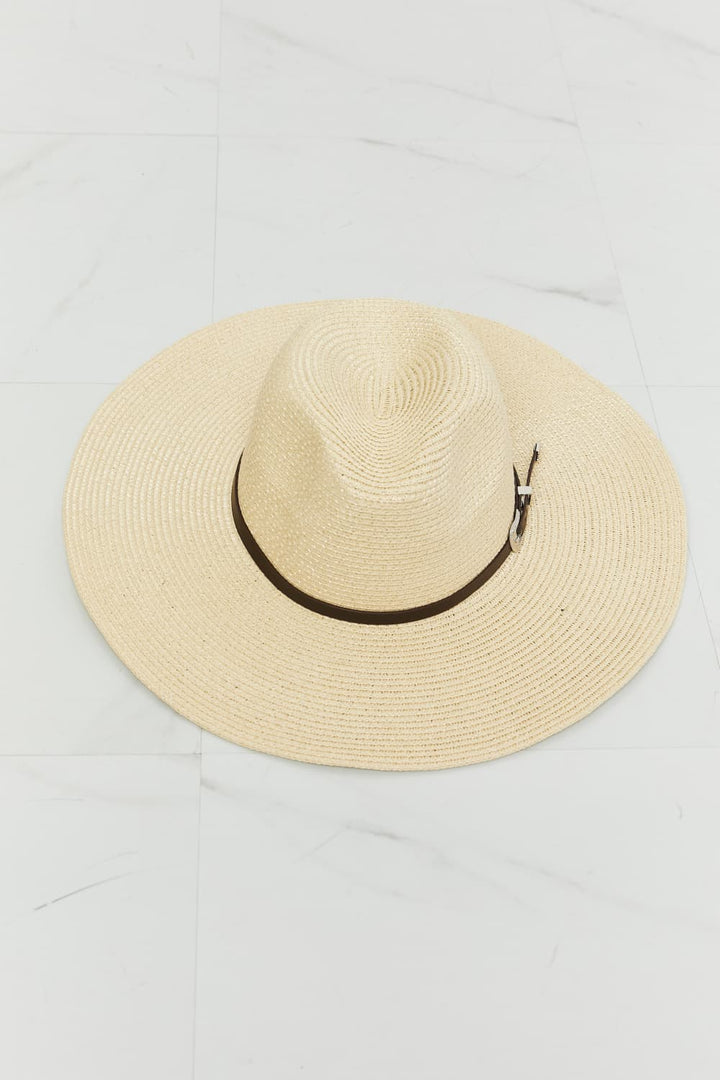 Fame Boho Summer Straw Fedora Hat - Hats - FITGGINS