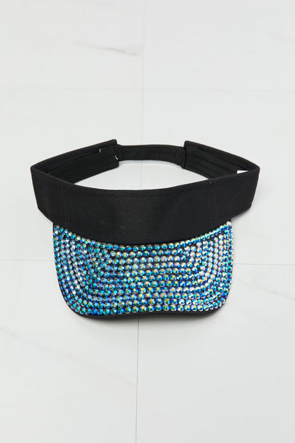 Fame Make It Sparkle Visor Hat - Hats - FITGGINS