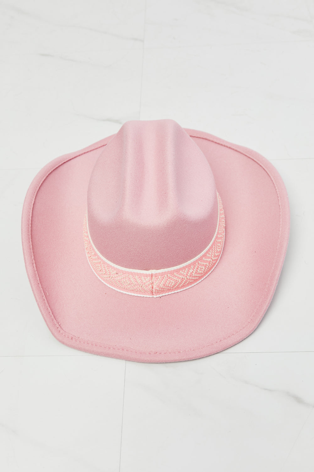 Fame Western Cutie Cowboy Hat in Pink - Hats - FITGGINS