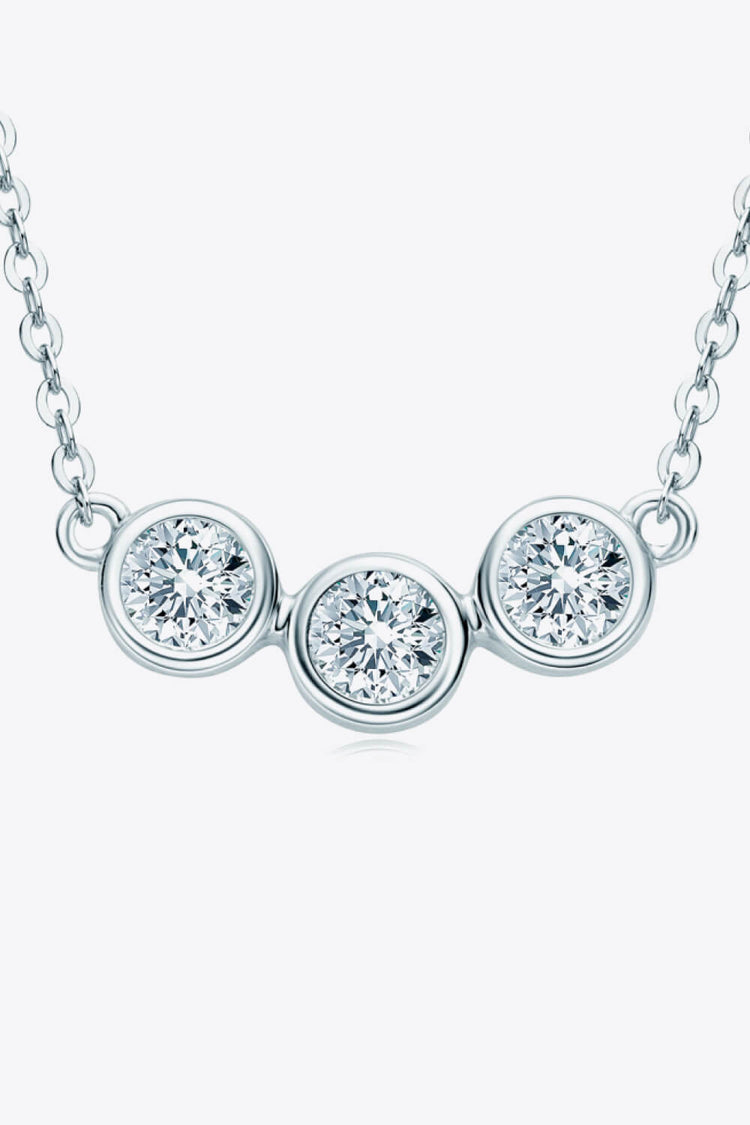 Find Your Center Moissanite Necklace - Necklaces - FITGGINS