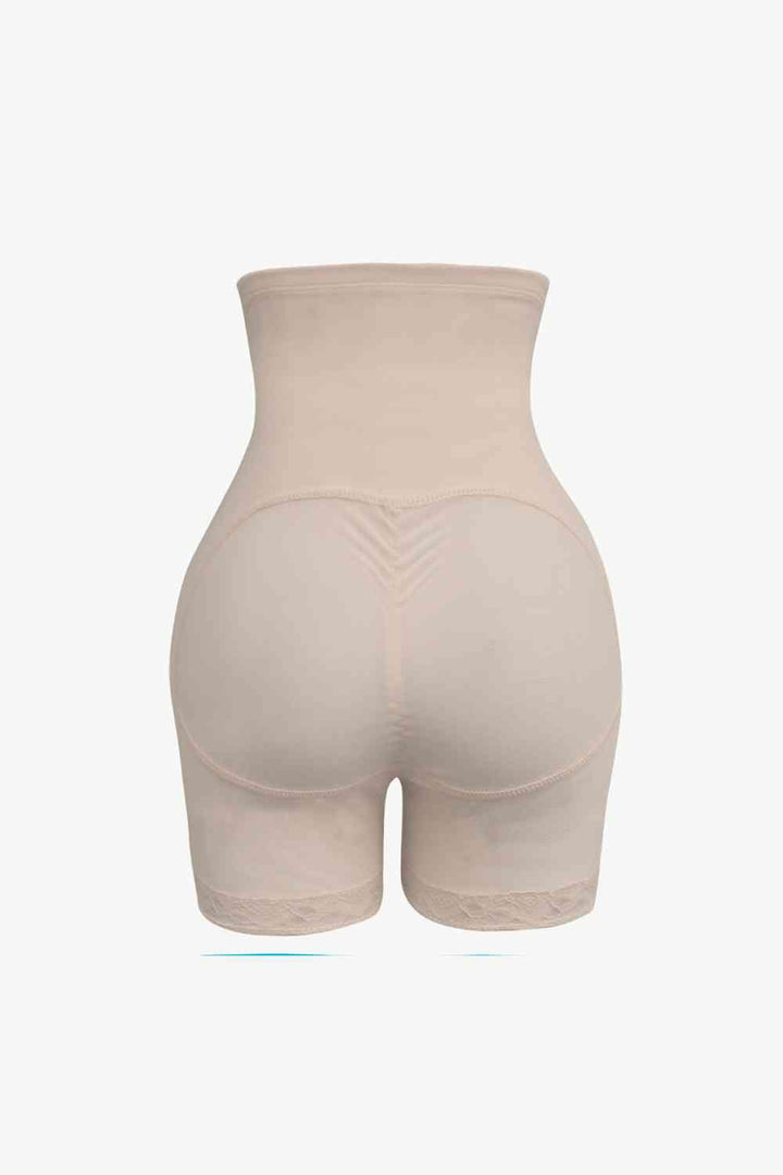 Full Size Hook-and-Eye Shaping Shorts - Shapewear - FITGGINS