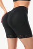 Full Size Lace Trim Lifting Pull-On Shaping Shorts