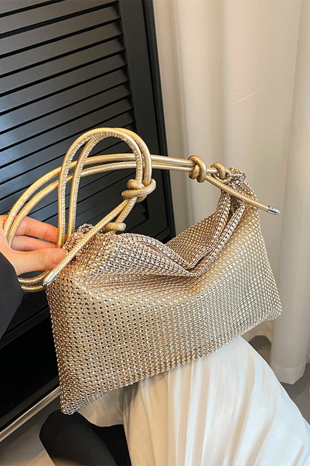 Glitter PVC Shoulder Bag - Handbag - FITGGINS