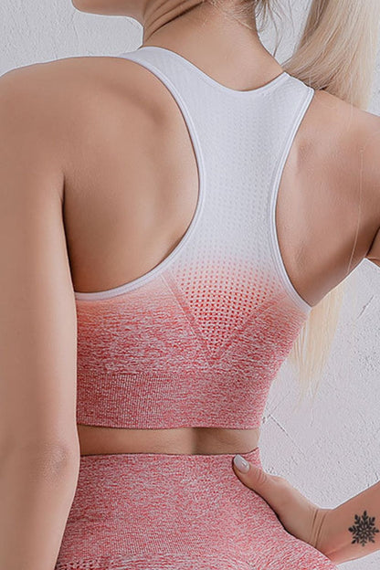 Gradient Racerback Sports Bra - Sports Bras - FITGGINS