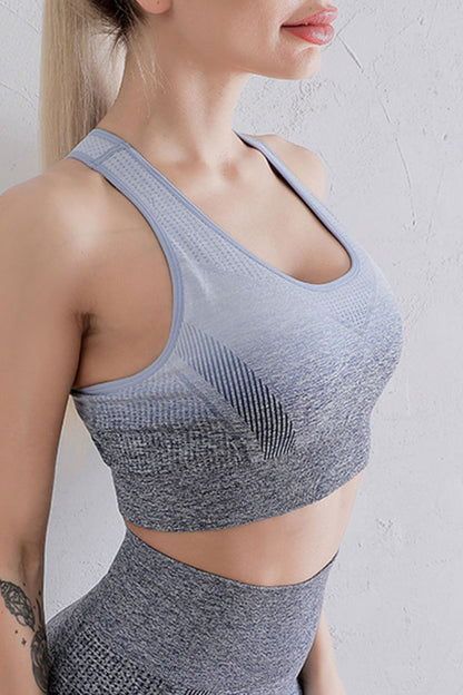 Gradient Racerback Sports Bra - Sports Bras - FITGGINS