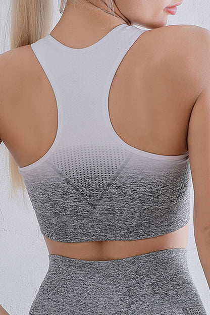 Gradient Racerback Sports Bra - Sports Bras - FITGGINS