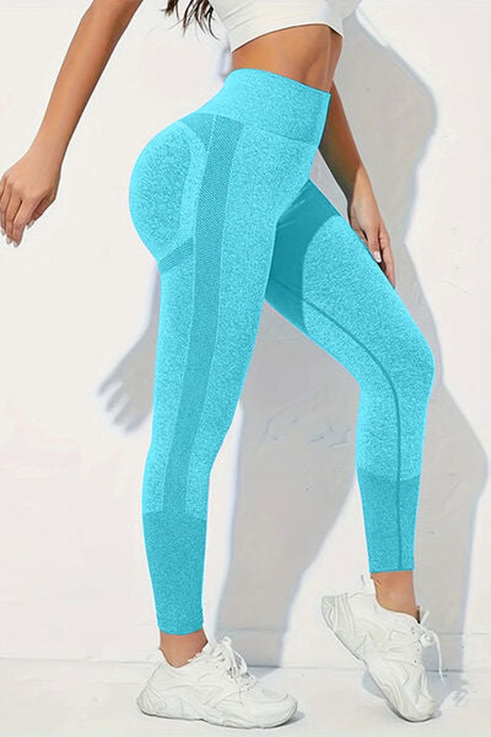 High Waist Active Pants - Leggings - FITGGINS