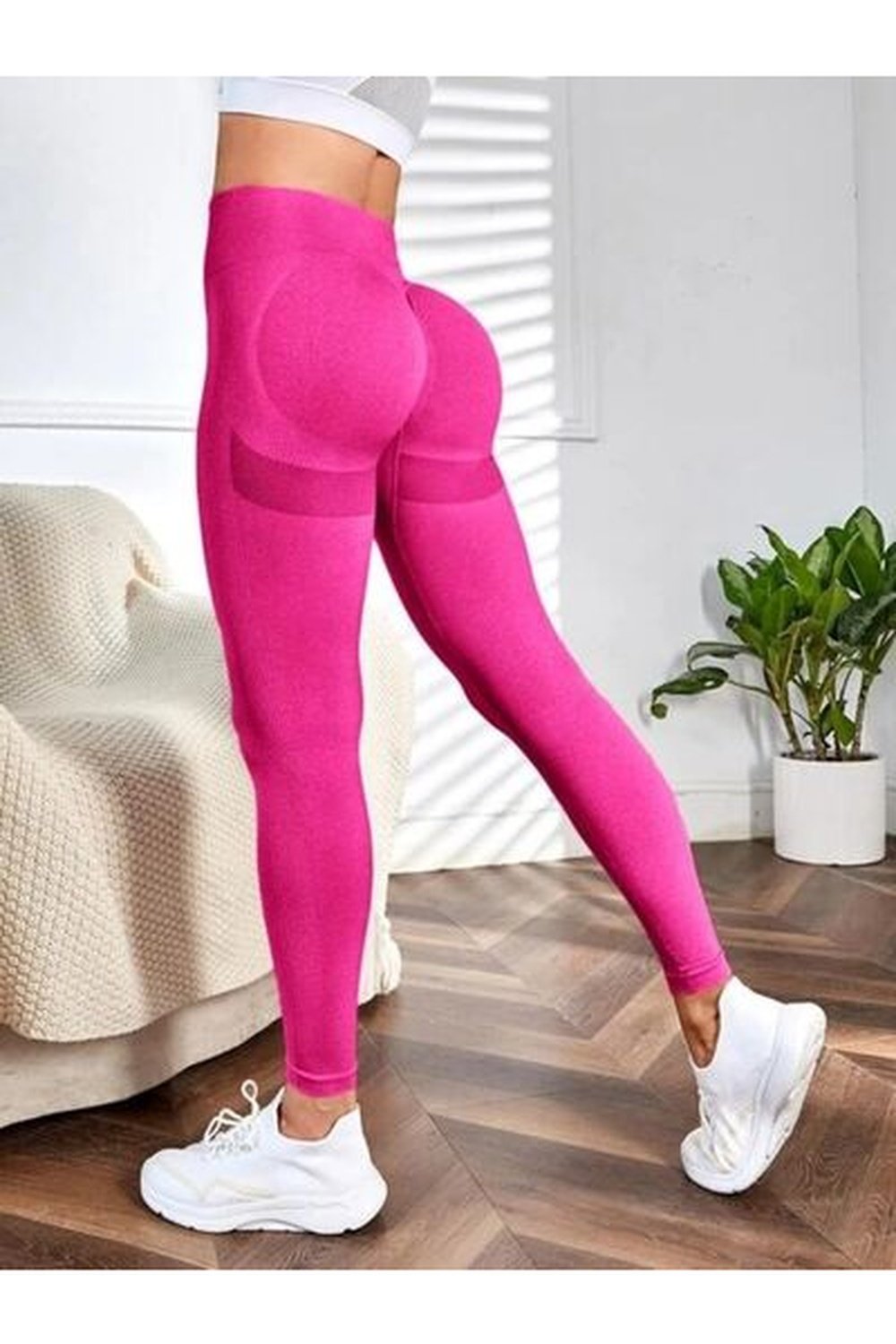 High Waist Active Pants - Leggings - FITGGINS