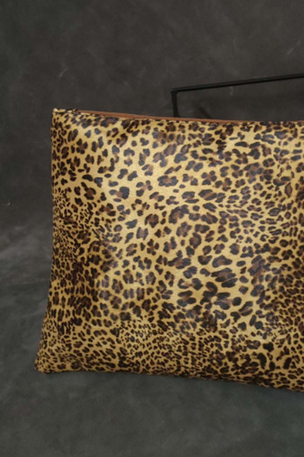 Leopard PU Leather Clutch - Handbag - FITGGINS